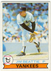 1979 Topps Baseball Cards      179     Jim Beattie DP RC